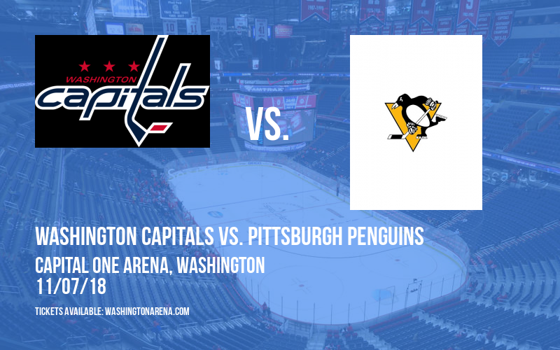 Washington Capitals vs. Pittsburgh Penguins at Capital One Arena tickets Washington Capitals vs. Pittsburgh Penguins at Capital One Arena
