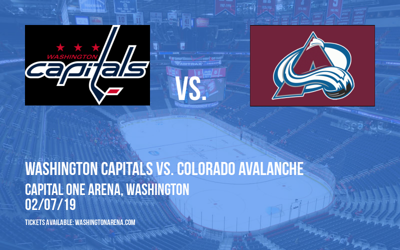 Washington Capitals vs. Colorado Avalanche at Capital One Arena