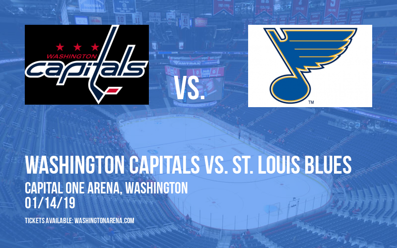 Washington Capitals vs. St. Louis Blues at Capital One Arena tickets Washington Capitals vs. St. Louis Blues at Capital One Arena