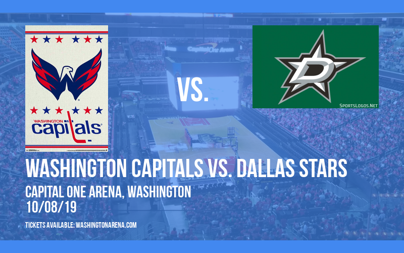 Washington Capitals vs. Dallas Stars at Capital One Arena tickets Washington Capitals vs. Dallas Stars at Capital One Arena