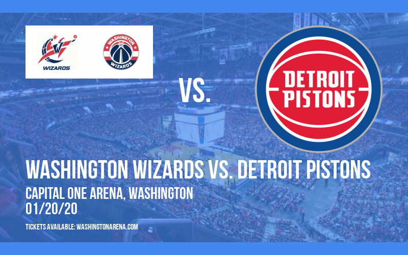 Washington Wizards vs. Detroit Pistons at Capital One Arena