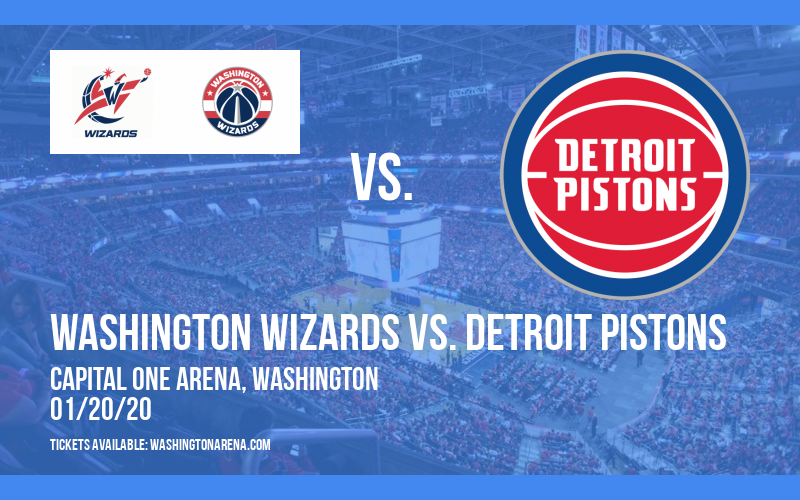 Washington Wizards vs. Detroit Pistons at Capital One Arena tickets Washington Wizards vs. Detroit Pistons at Capital One Arena