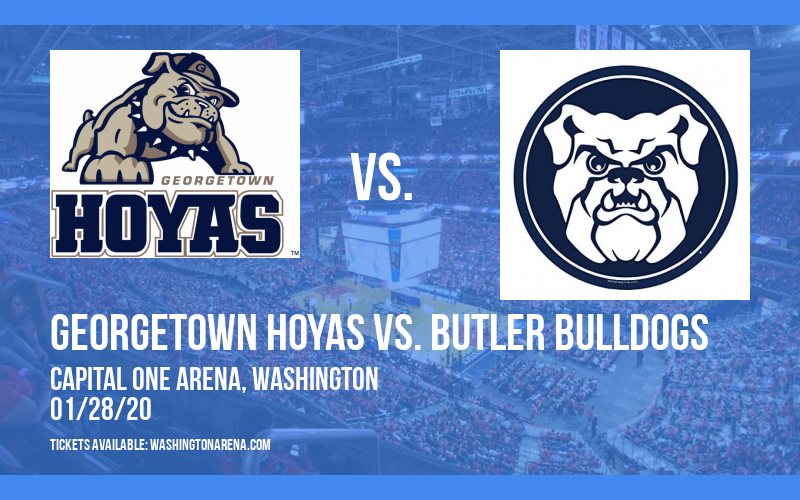 Georgetown Hoyas vs. Butler Bulldogs at Capital One Arena tickets Georgetown Hoyas vs. Butler Bulldogs at Capital One Arena