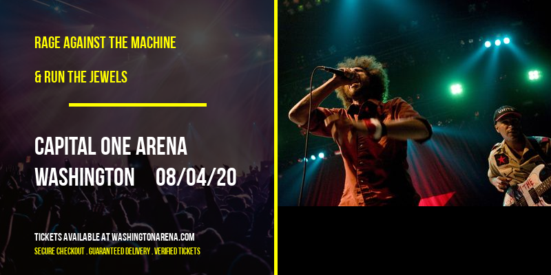 Rage Against The Machine & Run The Jewels at Capital One Arena tickets Rage Against The Machine & Run The Jewels at Capital One Arena