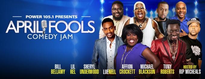 April Fools Comedy Jam: Brandon T. Jackson, Lil Duval, Monique & Arnez J at Capital One Arena