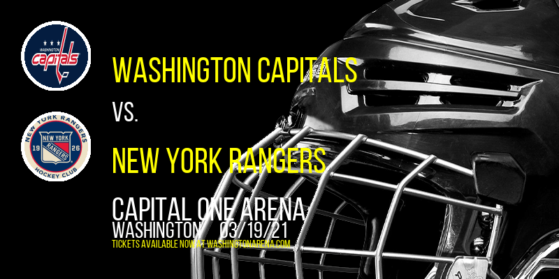 Washington Capitals vs. New York Rangers at Capital One Arena tickets Washington Capitals vs. New York Rangers at Capital One Arena