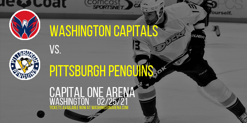 Washington Capitals vs. Pittsburgh Penguins at Capital One Arena tickets Washington Capitals vs. Pittsburgh Penguins at Capital One Arena