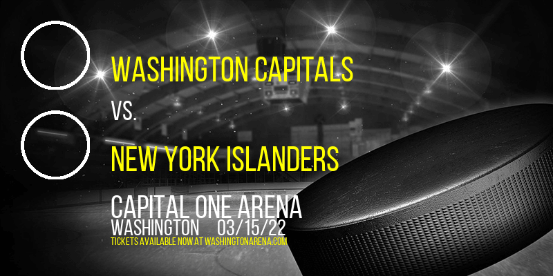 Washington Capitals vs. New York Islanders at Capital One Arena tickets Washington Capitals vs. New York Islanders at Capital One Arena