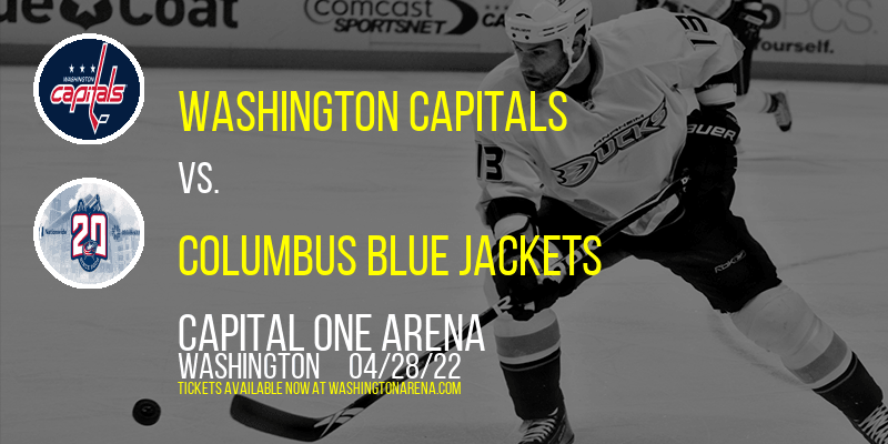 Washington Capitals vs. Columbus Blue Jackets at Capital One Arena tickets Washington Capitals vs. Columbus Blue Jackets at Capital One Arena
