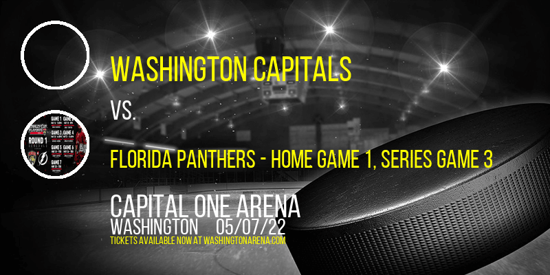 NHL Eastern Conference First Round: Washington Capitals vs. TBD - Home Game 1 (Date: TBD - If Necessary) at Capital One Arena