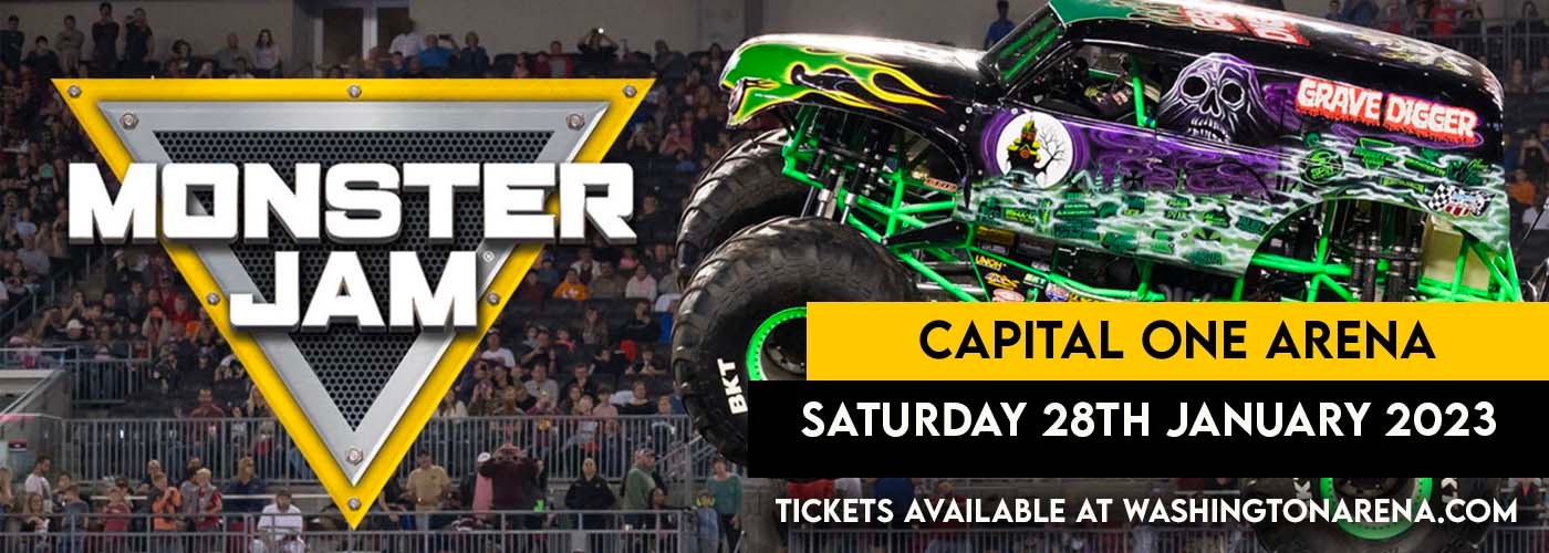 Monster Jam Tickets 28th January Capital One Arena previously Verizon Center