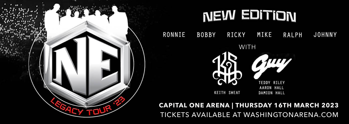 New Edition, Keith Sweat & Guy at Capital One Arena