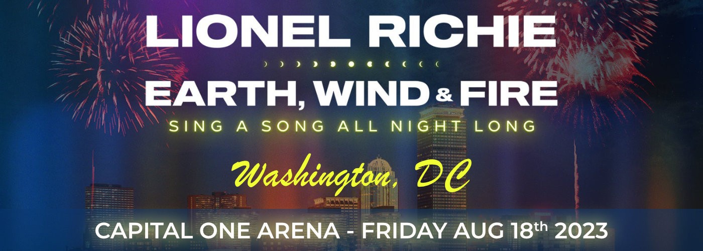 Lionel Richie & Earth, Wind and Fire Tickets 18th August Capital