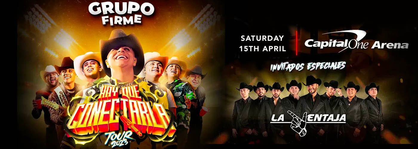 Grupo Firme at Capital One Arena tickets Grupo Firme at Capital One Arena