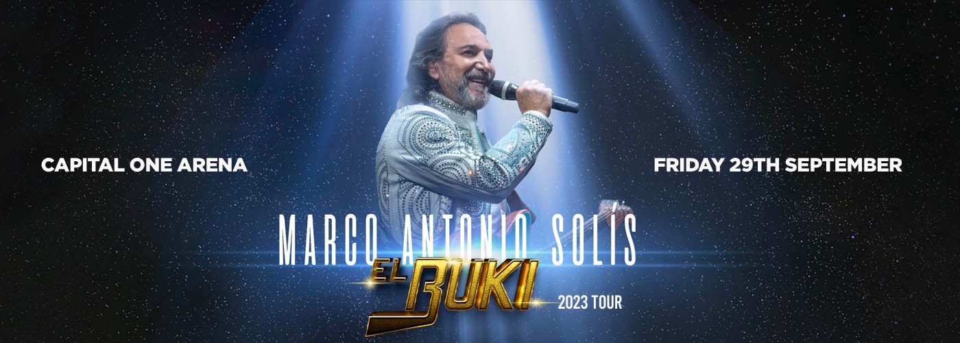 Marco Antonio Solis at Capital One Arena tickets Marco Antonio Solis at Capital One Arena