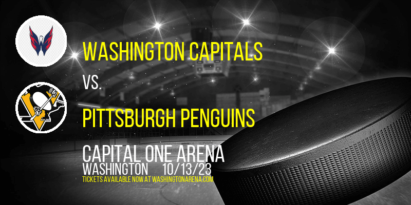 Washington Capitals vs. Pittsburgh Penguins at 
