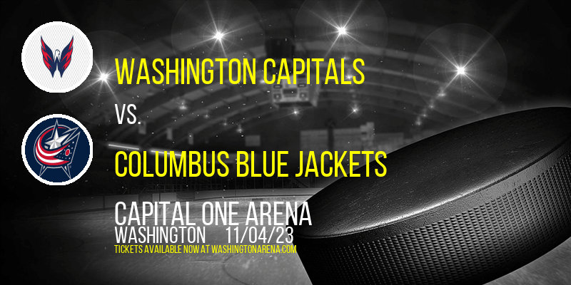 Washington Capitals vs. Columbus Blue Jackets at 