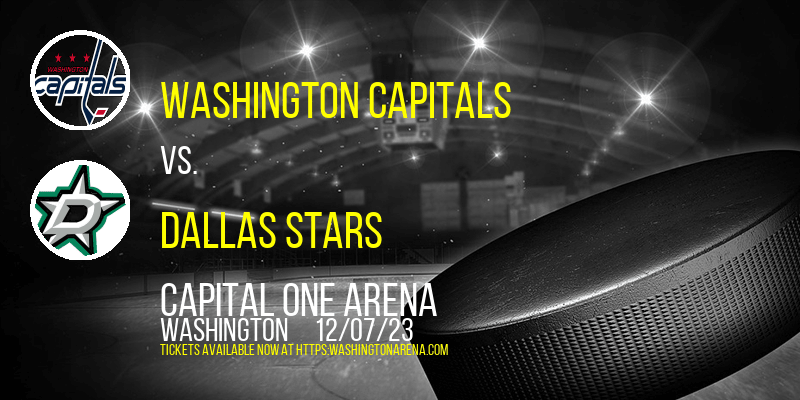 Washington Capitals vs. Dallas Stars at 