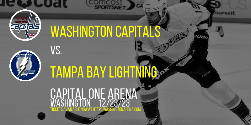 Washington Capitals vs. Tampa Bay Lightning at 