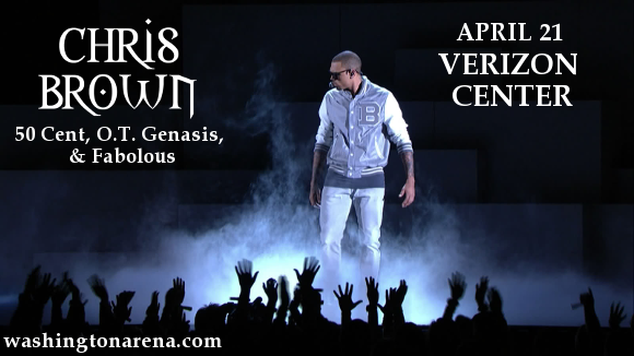 Chris Brown, 50 Cent, OT Genasis & Fabolous at Verizon Center
