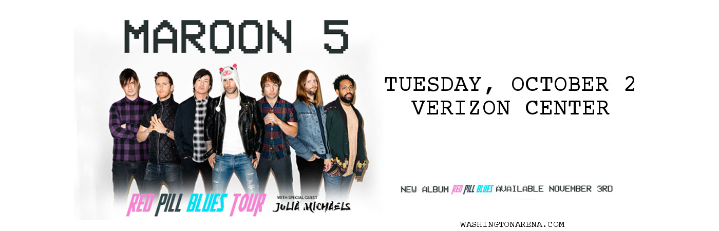 Maroon 5 & Julia Michaels at Verizon Center