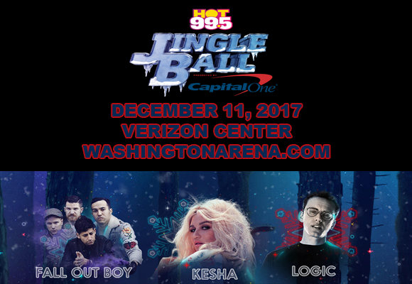 Hot 99.5's Jingle Ball: Fall Out Boy, Charlie Puth, Halsey & Kesha at Verizon Center