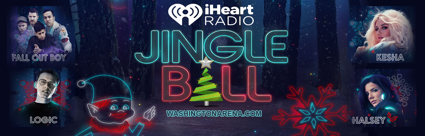 Hot 99.5's Jingle Ball: Fall Out Boy, Charlie Puth, Halsey & Kesha at Verizon Center tickets Hot 99.5's Jingle Ball: Fall Out Boy, Charlie Puth, Halsey & Kesha at Verizon Center