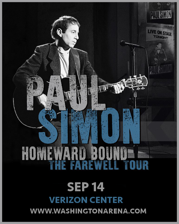 Paul Simon Tickets 14th September Capital One Arena previously