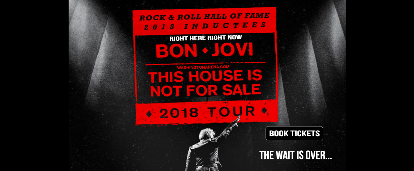Bon Jovi at Verizon Center tickets Bon Jovi at Verizon Center
