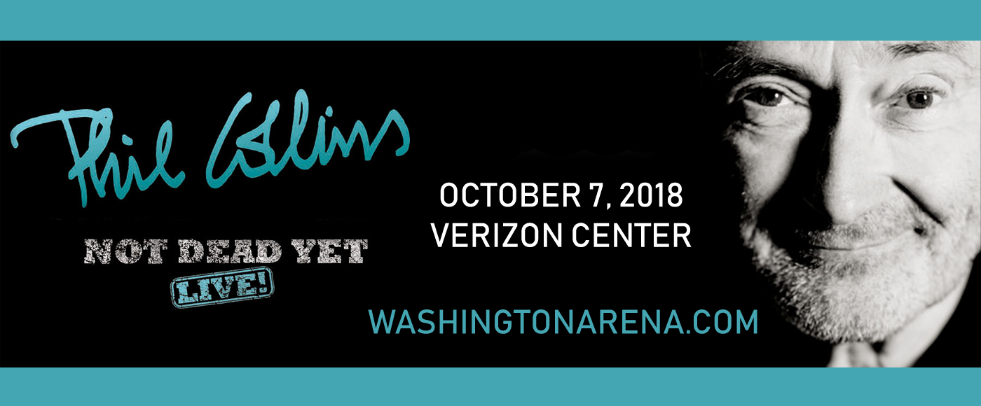 Phil Collins at Verizon Center tickets Phil Collins at Verizon Center
