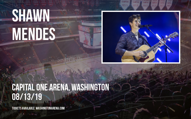 Shawn Mendes at Capital One Arena tickets Shawn Mendes at Capital One Arena