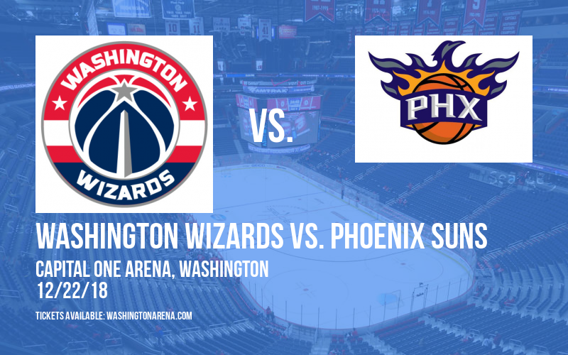 Washington Wizards vs. Phoenix Suns at Capital One Arena tickets Washington Wizards vs. Phoenix Suns at Capital One Arena