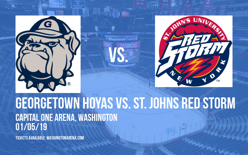 Georgetown Hoyas vs. St. Johns Red Storm at Capital One Arena tickets Georgetown Hoyas vs. St. Johns Red Storm at Capital One Arena