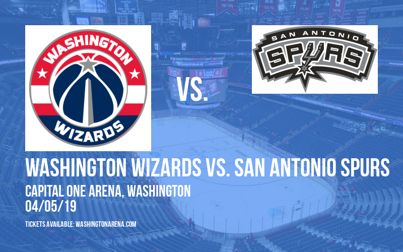 Washington Wizards vs. San Antonio Spurs at Capital One Arena tickets Washington Wizards vs. San Antonio Spurs at Capital One Arena