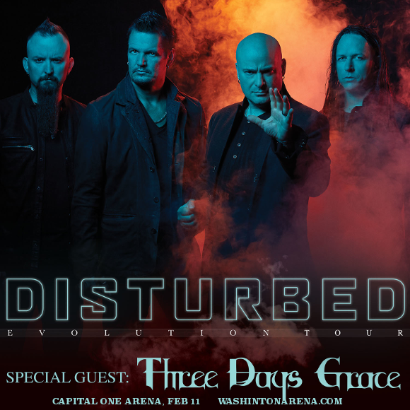 Disturbed & Three Days Grace at Capital One Arena