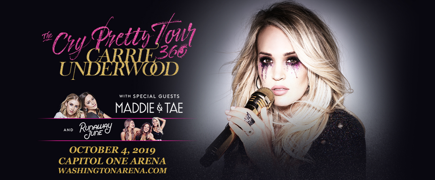 Carrie Underwood, Maddie and Tae & Runaway June at Capital One Arena tickets Carrie Underwood, Maddie and Tae & Runaway June at Capital One Arena
