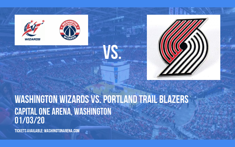 Washington Wizards vs. Portland Trail Blazers at Capital One Arena