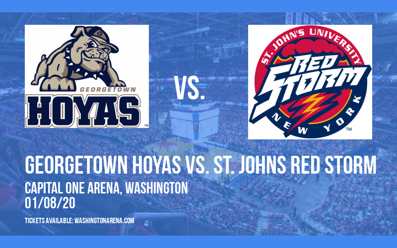 Georgetown Hoyas vs. St. Johns Red Storm at Capital One Arena tickets Georgetown Hoyas vs. St. Johns Red Storm at Capital One Arena