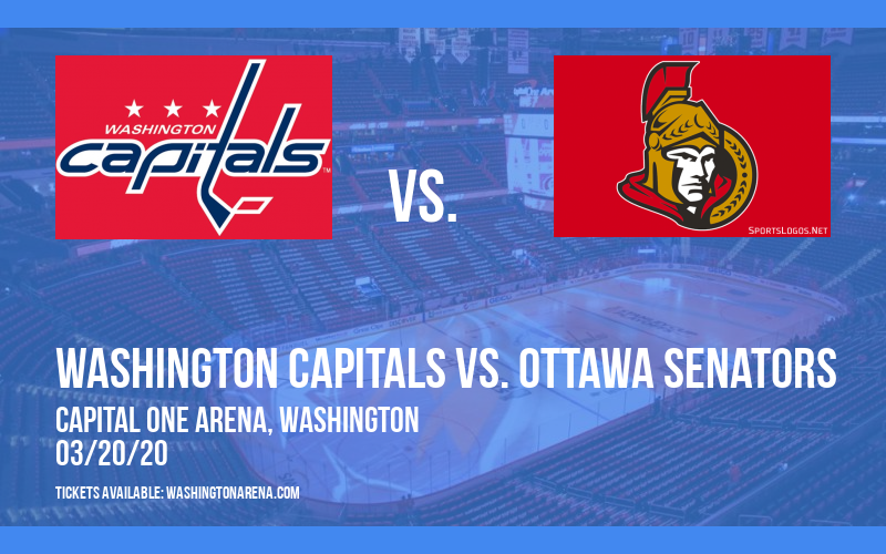 Washington Capitals vs. Ottawa Senators at Capital One Arena tickets Washington Capitals vs. Ottawa Senators at Capital One Arena