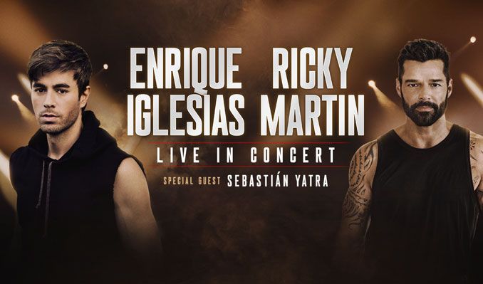 Enrique Iglesias & Ricky Martin at Capital One Arena