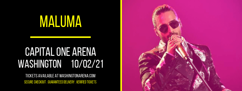Maluma at Capital One Arena tickets Maluma at Capital One Arena