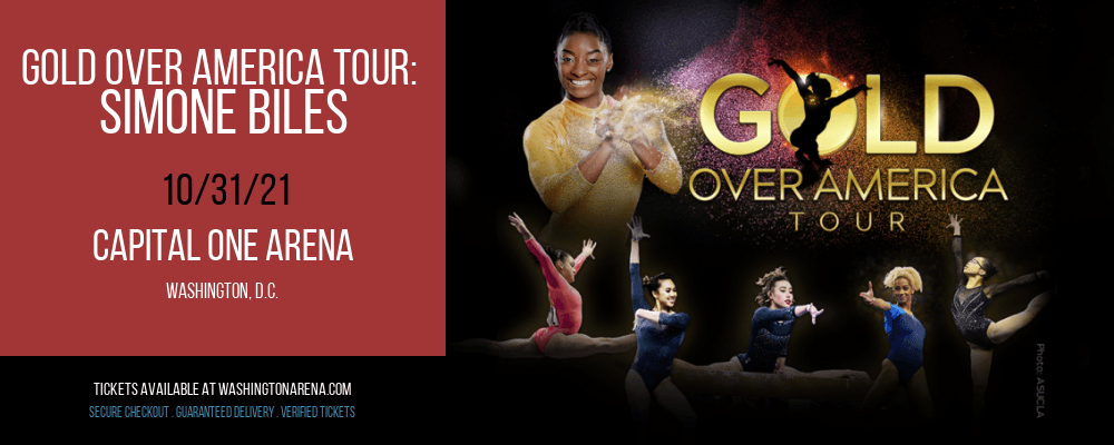 Gold Over America Tour: Simone Biles at Capital One Arena tickets Gold Over America Tour: Simone Biles at Capital One Arena