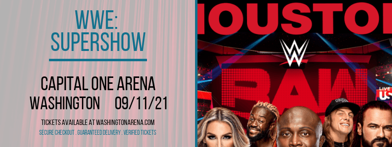 WWE: Supershow at Capital One Arena tickets WWE: Supershow at Capital One Arena