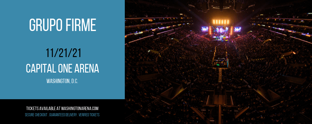 Grupo Firme at Capital One Arena tickets Grupo Firme at Capital One Arena