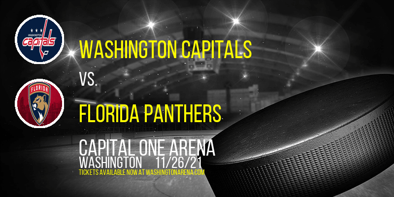 Washington Capitals vs. Florida Panthers at Capital One Arena tickets Washington Capitals vs. Florida Panthers at Capital One Arena