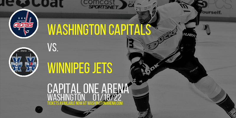 Washington Capitals vs. Winnipeg Jets at Capital One Arena tickets Washington Capitals vs. Winnipeg Jets at Capital One Arena