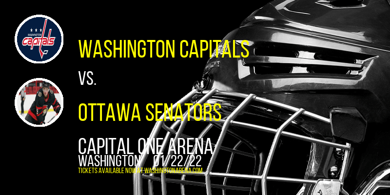 Washington Capitals vs. Ottawa Senators at Capital One Arena tickets Washington Capitals vs. Ottawa Senators at Capital One Arena