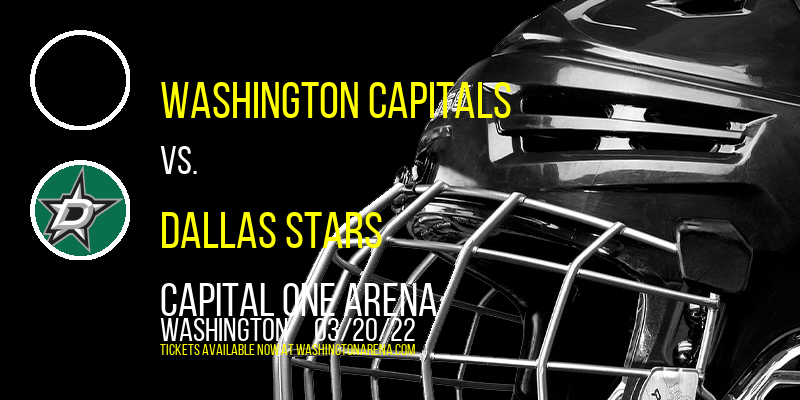 Washington Capitals vs. Dallas Stars at Capital One Arena tickets Washington Capitals vs. Dallas Stars at Capital One Arena