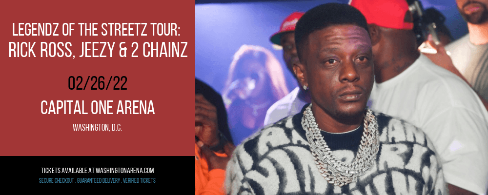 Legendz of the Streetz Tour: Rick Ross, Jeezy & 2 Chainz [CANCELLED] at Capital One Arena