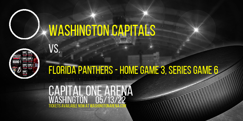 NHL Eastern Conference First Round: Washington Capitals vs. TBD - Home Game 3 (Date: TBD - If Necessary) at Capital One Arena